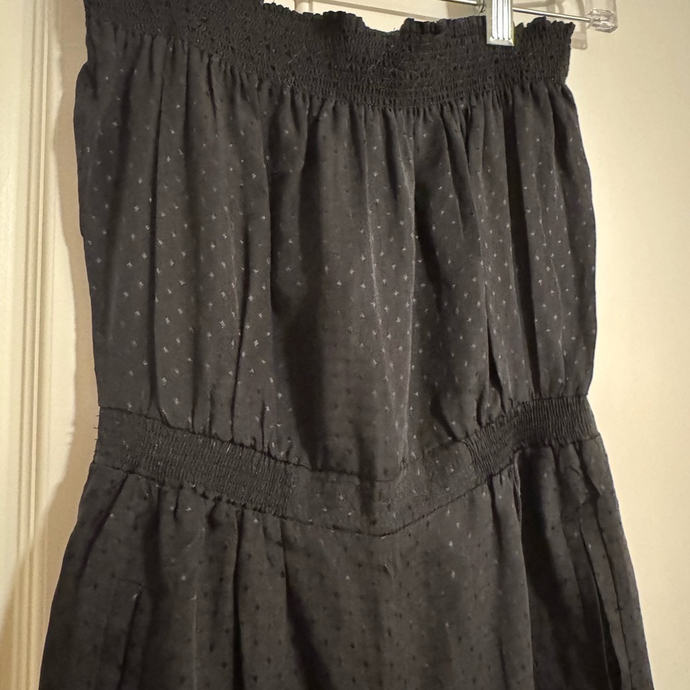 Alice Ritter Silk Polka Dot Black Jumpsuit - Picture 2 of 9